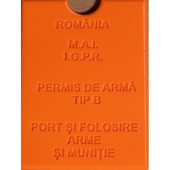 Husa protectie permis port-arma (Husa protectie permis port-arma) - Accesorii -  (by www.mldguns.ro)