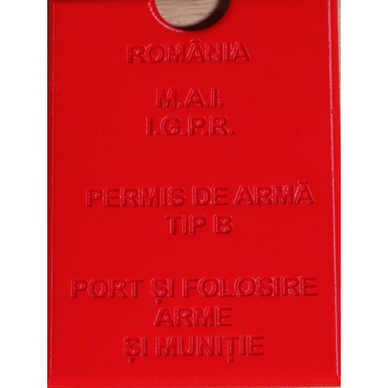 Husa protectie permis port-arma 