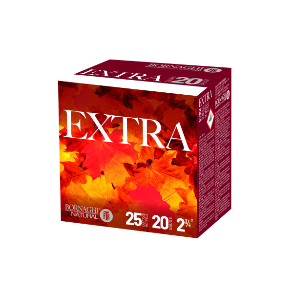 Cartus cu alice cal. 20/70, BORNAGHI Extra 28, 1.9 mm (10), 28 g Cartus cu alice cal. 20/70, BORNAGHI Extra 28, 1.9 mm (10), 28 g