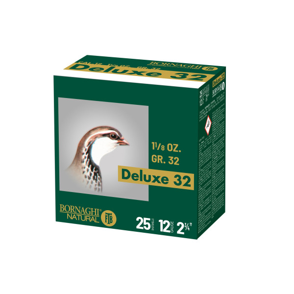 Cartus cu alice cal. 12/70, BORNAGHI Deluxe 32, 1.9 mm (10), 32 g Cartus cu alice cal. 12/70, BORNAGHI Deluxe 32, 1.9 mm (10), 32 g