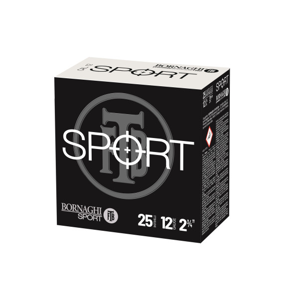 Cartus cu alice cal. 12/70, BORNAGHI Sport 24, 2.4 mm (7.5), 24 g Cartus cu alice cal. 12/70, BORNAGHI Sport 24, 2.4 mm (7.5), 24 g