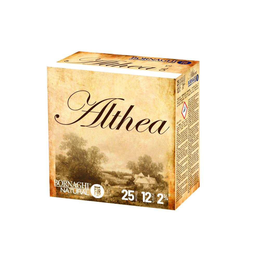 Cartus cu alice cal. 12/70, BORNAGHI Althea, 3.9 mm (0), 42 g 