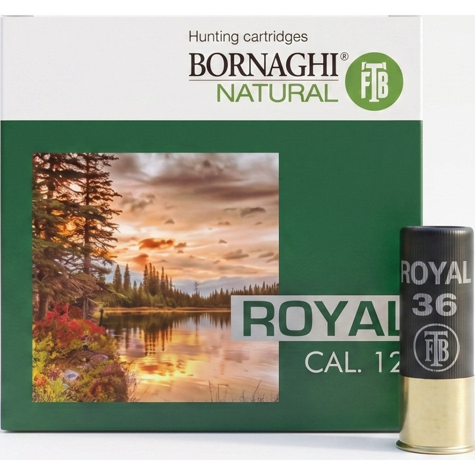 Cartus cu alice cal. 12/70, BORNAGHI Royal 36, 3.5 mm (2), 36 g Cartus cu alice cal. 12/70, BORNAGHI Royal 36, 3.5 mm (2), 36 g