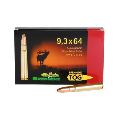 Cartus cu glont cal. 9.3x64, BRENNEKE Tog, 16.00g