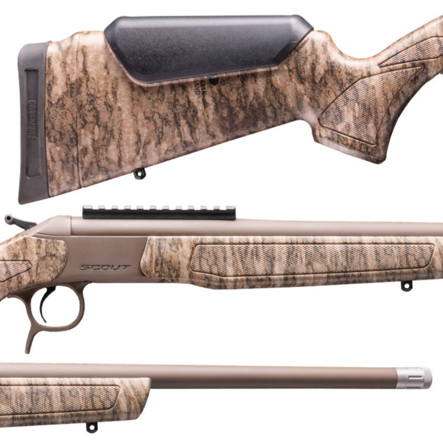 Carabina de vanatoare Take Down CVA Scout Spur Mossy Oak Carabina de vanatoare Take Down CVA Scout Spur Mossy Oak