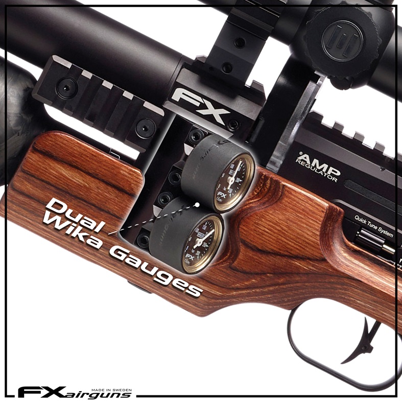 Arma cu aer comprimat cu regulator FX Airguns King 600 GRS Brown 