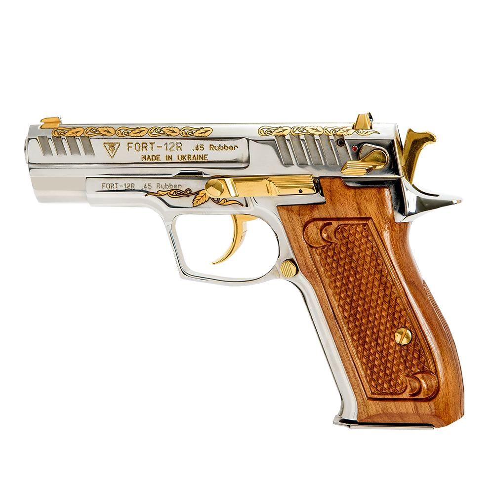 Pistol cu bile de cauciuc, personalizat, FORT 12R.03-2 - cal. .45 Rubber (12R.03-2) - Arme cu bile de cauciuc - Fort (by www.mldguns.ro)