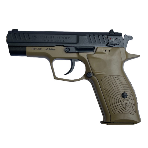 Pistol cu bile de cauciuc FORT 12R Coyote Frame - cal. .45 Rubber Pistol cu bile de cauciuc FORT 12R Coyote Frame - cal. .45 Rubber