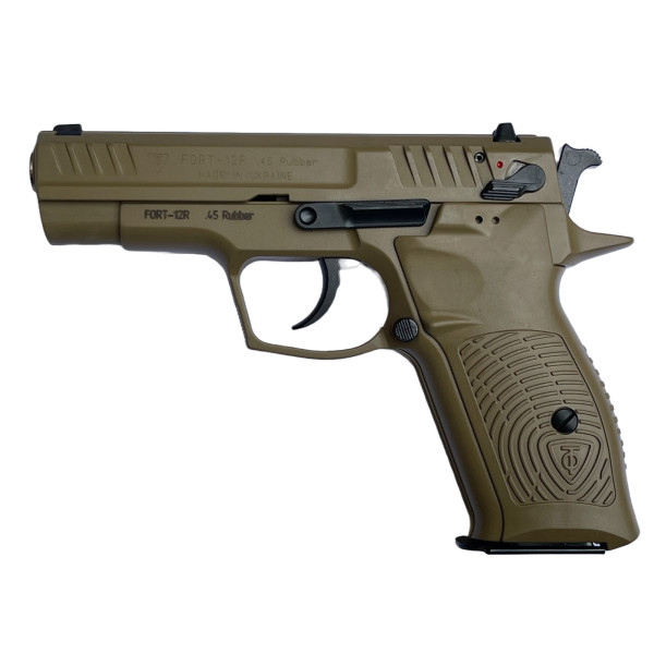 Pistol cu bile de cauciuc FORT 12R Full Coyote - cal. .45 Rubber Pistol cu bile de cauciuc FORT 12R Full Coyote - cal. .45 Rubber