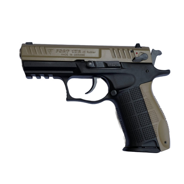 Pistol cu bile de cauciuc FORT 17R Coyote Slide / Backstrap - cal. .45 Rubber Pistol cu bile de cauciuc FORT 17R Coyote Slide / Backstrap - cal. .45 Rubber