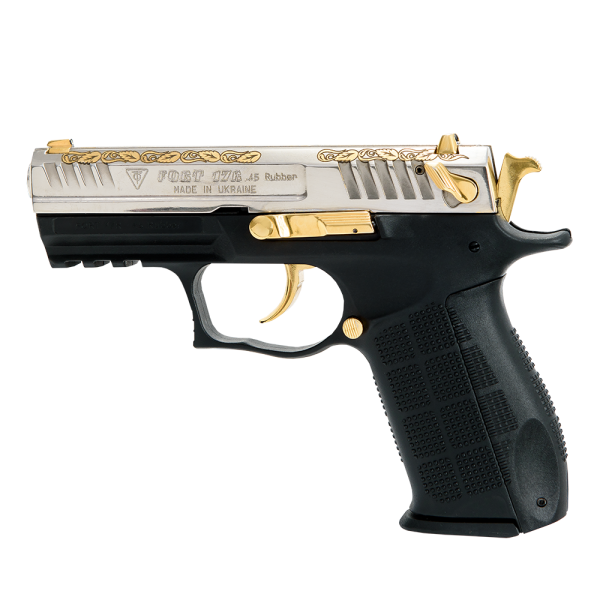 Pistol cu bile de cauciuc, personalizat, FORT 17R.03-2 - cal. .45 Rubber