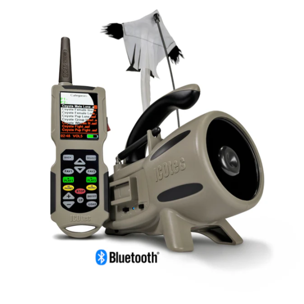 Chematoare ICOtec Nomad Plus + Atrapa + Bluetooth – 165 sunete Chematoare ICOtec Nomad Plus + Atrapa + Bluetooth – 165 sunete