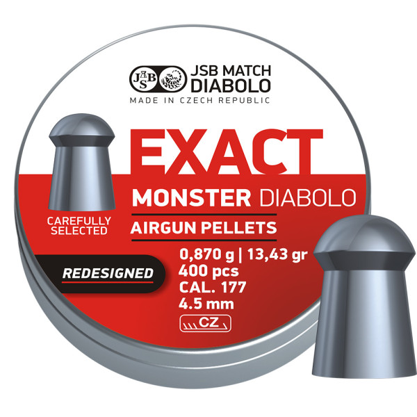 Cutie alice cal. 4.5 mm, JSB Exact Monster Redesigned (400 alice) Cutie alice cal. 4.5 mm, JSB Exact Monster Redesigned (400 alice)