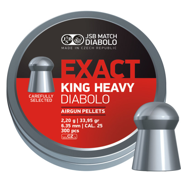 Cutie alice cal. 6.35 mm, JSB Exact King Heavy Cutie alice cal. 6.35 mm, JSB Exact King Heavy