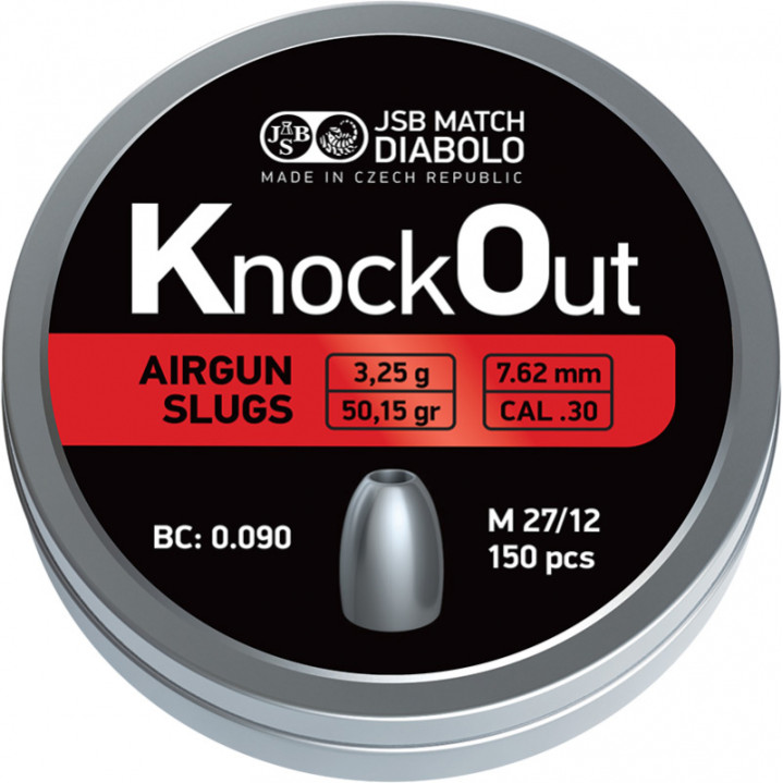 Cutie alice cal. 7.62 mm, JSB KnockOut Slugs (150 alice) Cutie alice cal. 7.62 mm, JSB KnockOut Slugs (150 alice)