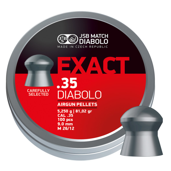 Cutie alice cal. 9 mm, JSB Diabolo Exact (100 alice) Cutie alice cal. 9 mm, JSB Diabolo Exact (100 alice)