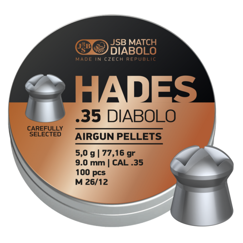 Cutie alice cal. 9 mm, JSB Hades (100 alice) Cutie alice cal. 9 mm, JSB Hades (100 alice)
