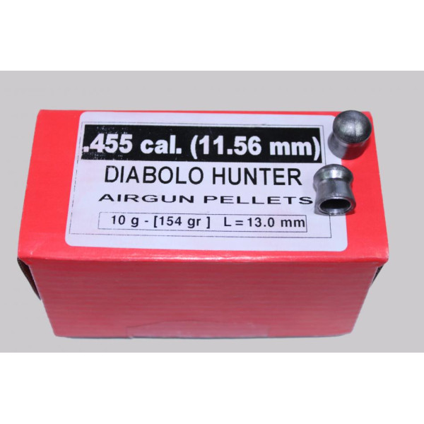 Cutie alice cal. .45, DIABOLO HUNTER Big Bore, 10.00g (100 alice) Cutie alice cal. .45, DIABOLO HUNTER Big Bore, 10.00g (100 alice)