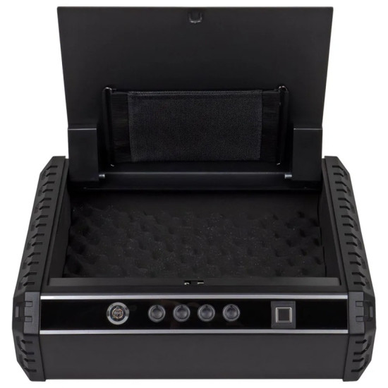 Caseta pistol Rottner Gunmaster XL, incuietoare biometrica, parola, cheie Caseta pistol Rottner Gunmaster XL, incuietoare biometrica, parola, cheie