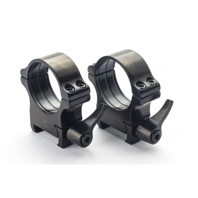 Suport cu detasare rapida (quick-release) cu inele, RUSAN-MIKRON pt. sina Weaver/Picatinny Suport cu detasare rapida (quick-release) cu inele, RUSAN-MIKRON pt. sina Weaver/Picatinny