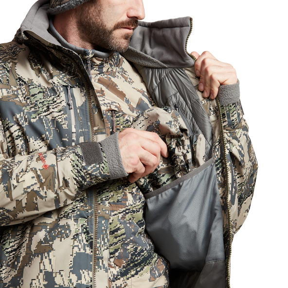 Geaca Sitka Blizzard Aerolite Parka, camuflaj Optifade Open Country Geaca Sitka Blizzard Aerolite Parka, camuflaj Optifade Open Country