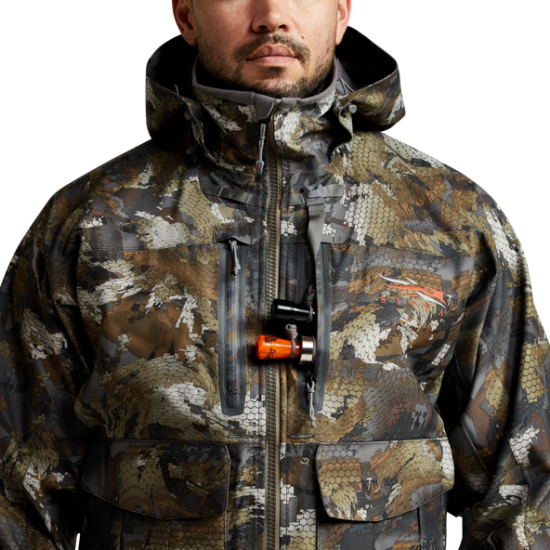 Geaca Sitka Delta Wading, camuflaj Waterfowl Timber Geaca Sitka Delta Wading, camuflaj Waterfowl Timber