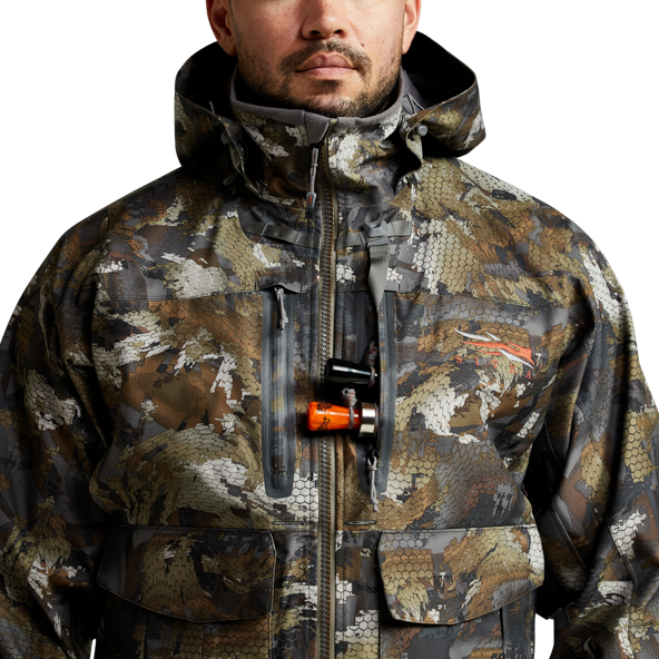 Geaca Sitka Delta Wading, camuflaj Waterfowl Timber Geaca Sitka Delta Wading, camuflaj Waterfowl Timber