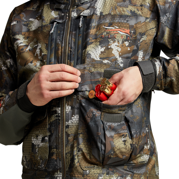 Geaca Sitka Delta Wading, camuflaj Waterfowl Timber Geaca Sitka Delta Wading, camuflaj Waterfowl Timber